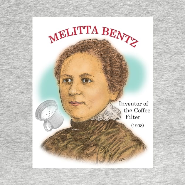 Melitta Bentz, Inventor of the Coffee Filter by eedeeo